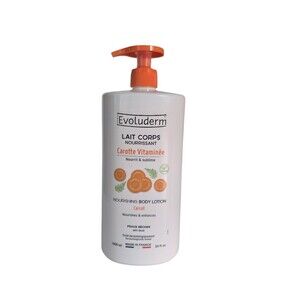 Evoluderm Carotte Vitaminée Nourishing Body Lotion 34 fl.oz  Made in France